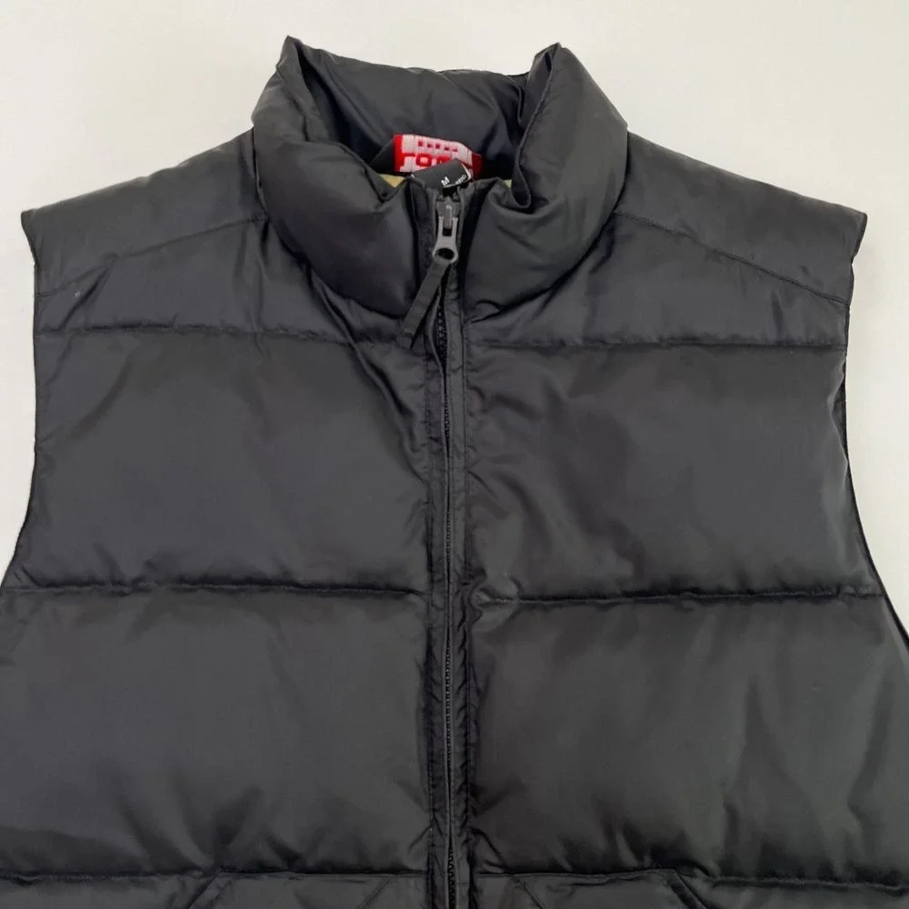 H&M L.O.G.G. Mens Sport Puffer Vest, H&M‎ Black Puffer Vests, H&M Mens Size 401